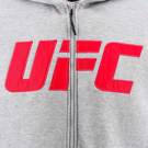 UFC OFFICIAL LOGO red jacket-grey
